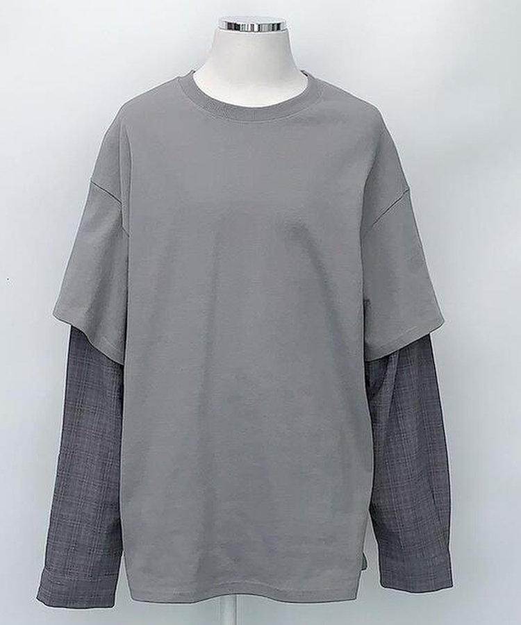 シャツレイヤードTシャツ