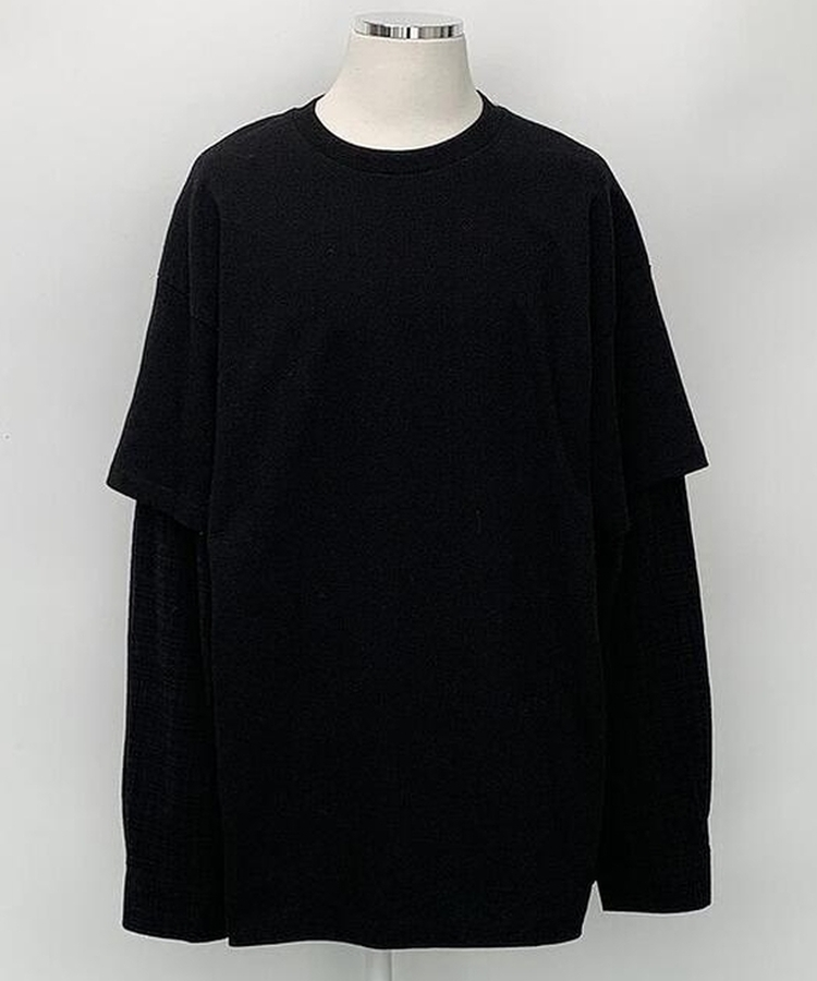 シャツレイヤードTシャツ