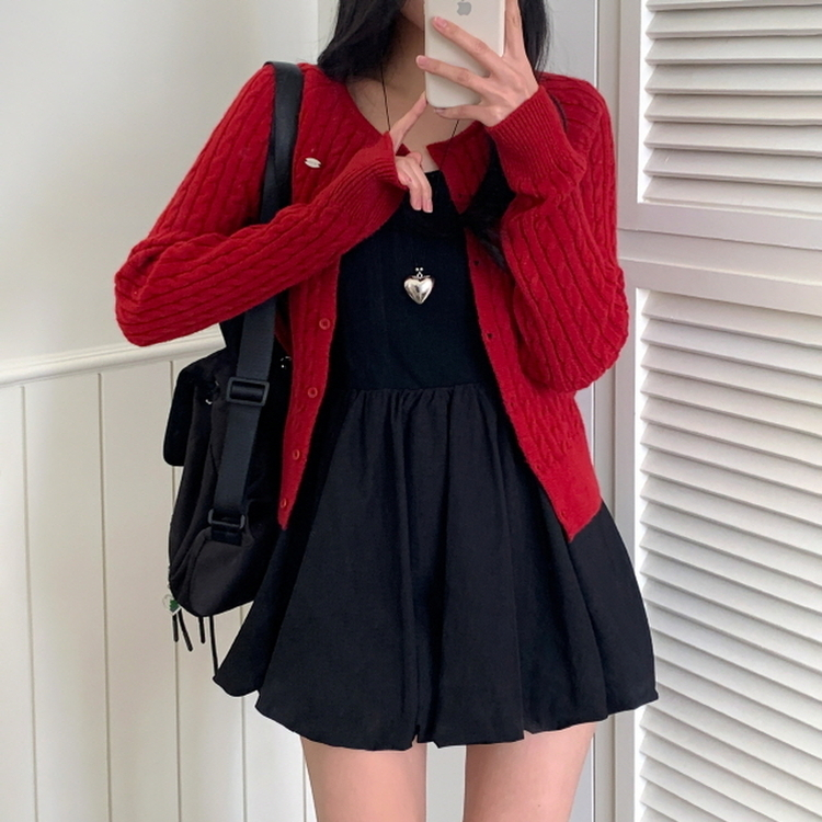 ソルベパンプキンワンピース BLACK