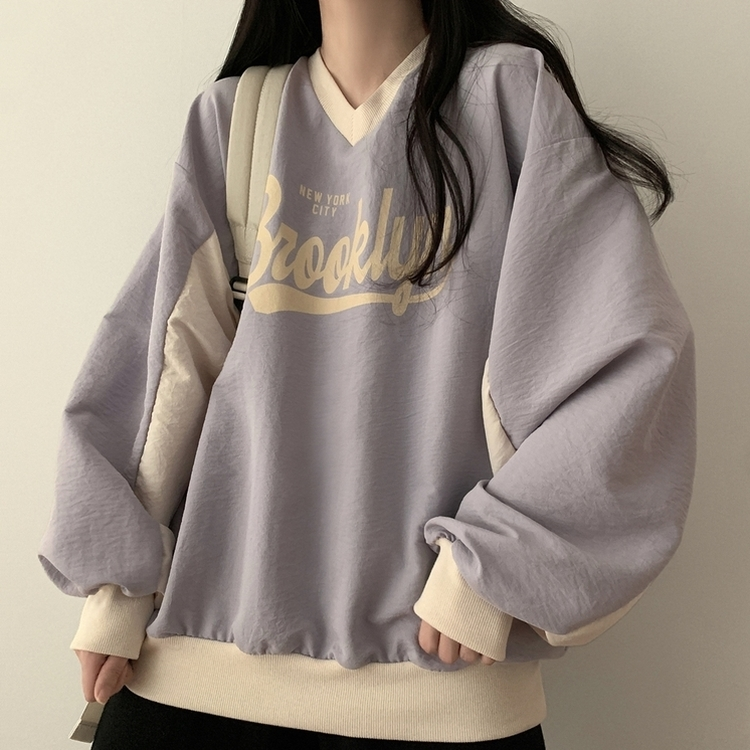 ルーズフィットトレーナー LIGHT PURPLE