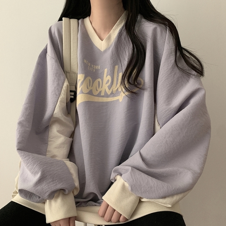 ルーズフィットトレーナー LIGHT PURPLE