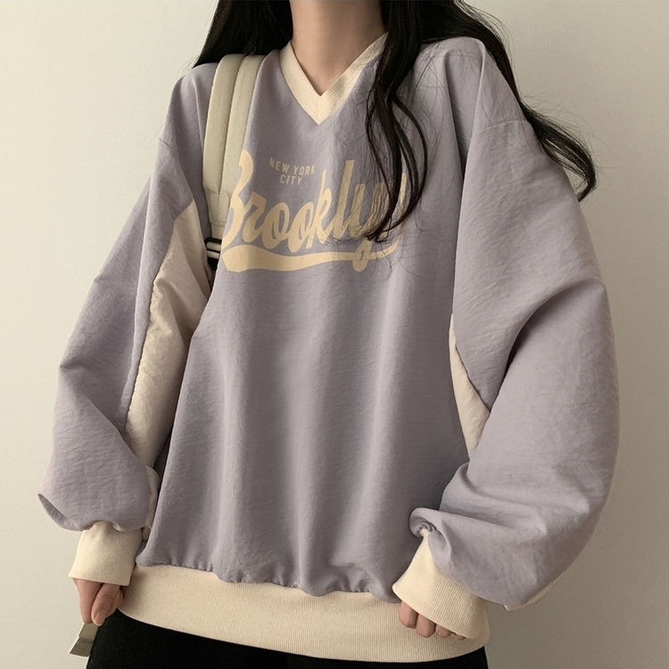 ルーズフィットトレーナー LIGHT PURPLE