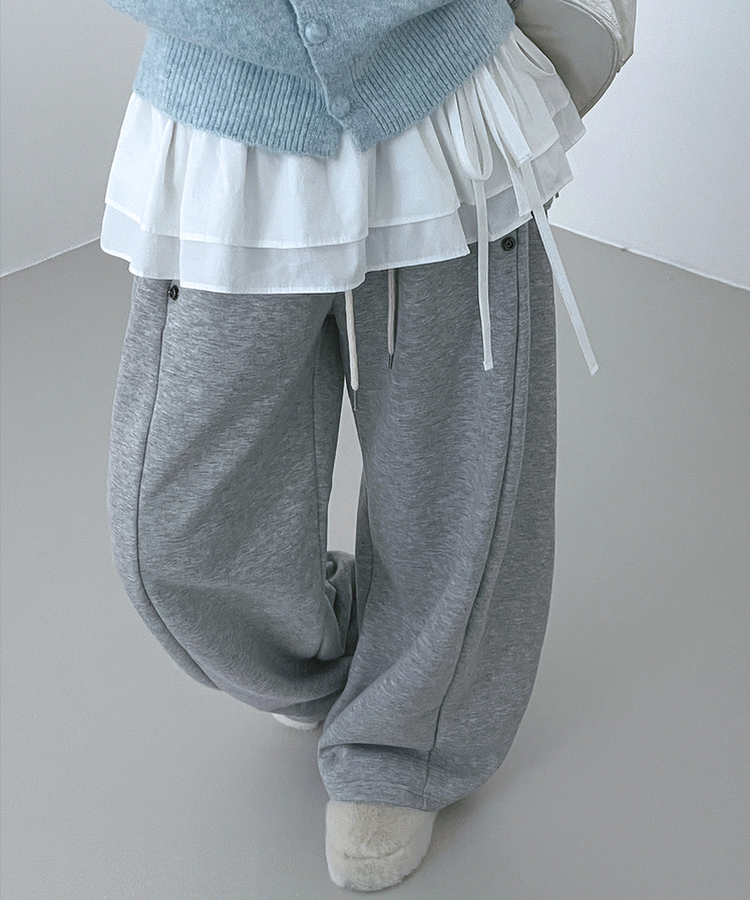 コットンティアードレイヤードミニスカート IVORY