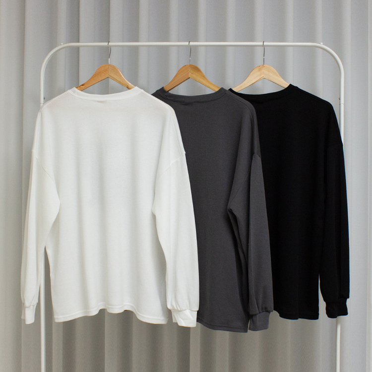 ラビットプリンティング長袖Tシャツ