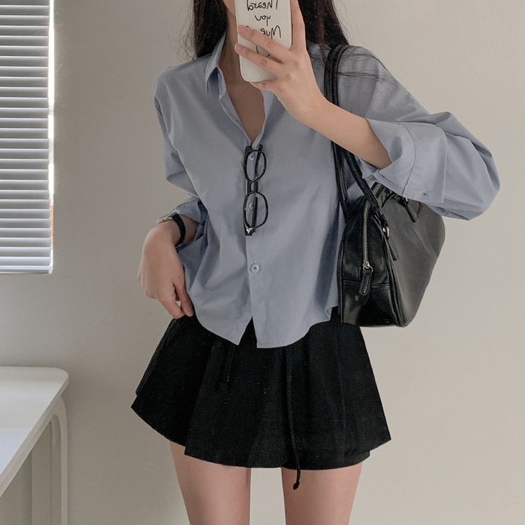 スカートパンツリボンプリーツミニスカート BLACK