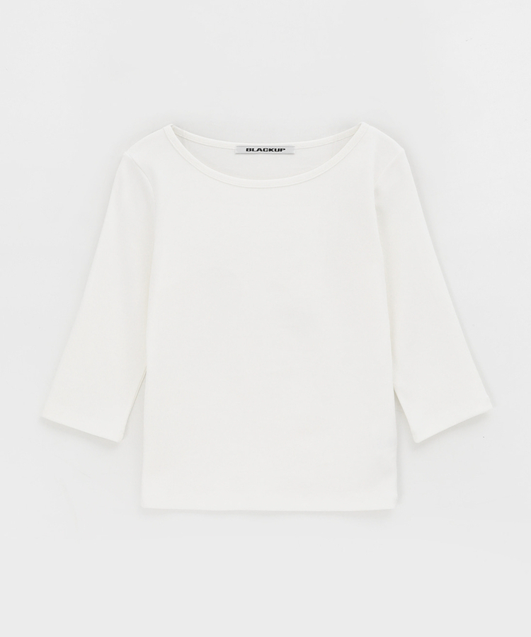 ボートネックTシャツ