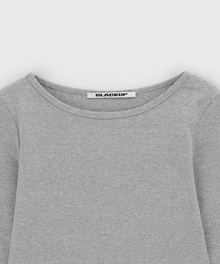 ボートネックTシャツ