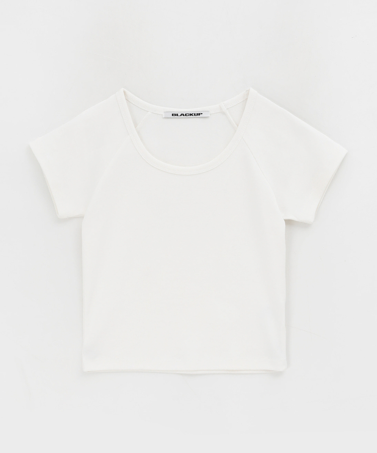 ラグランUネック半袖Tシャツ