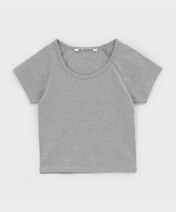 ラグランUネック半袖Tシャツ