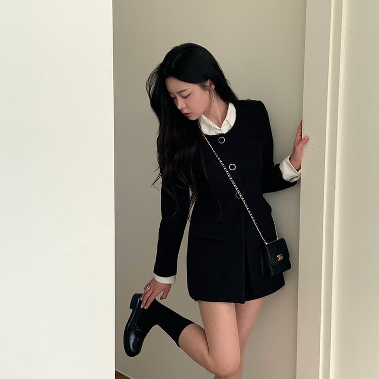 ローファーシューズ BLACK