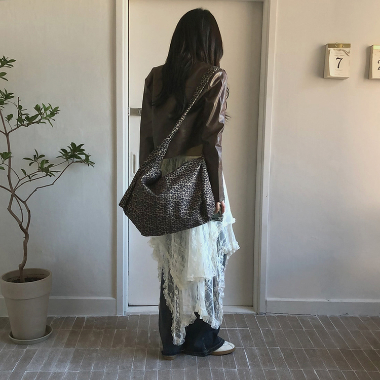 レースレイヤードスカート BEIGE
