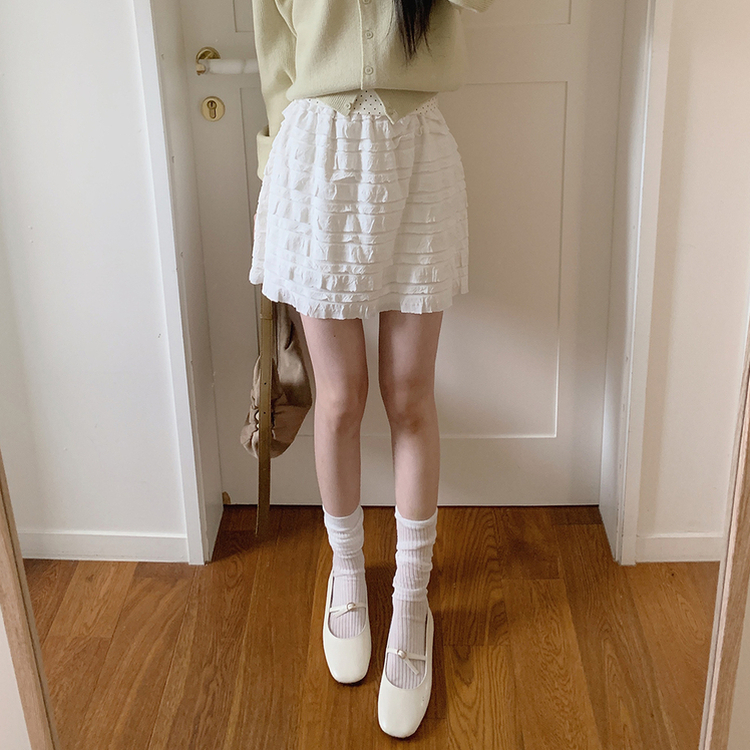 ホイップクリームスカート IVORY