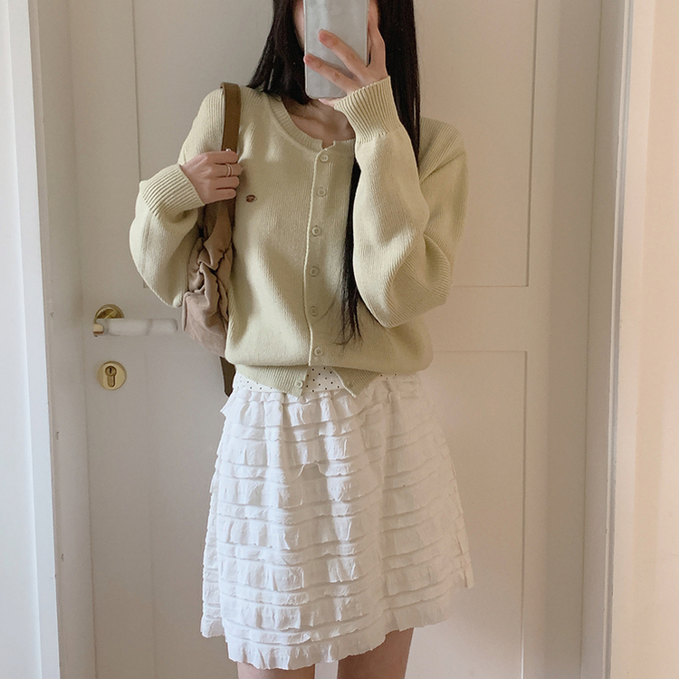 ホイップクリームスカート IVORY