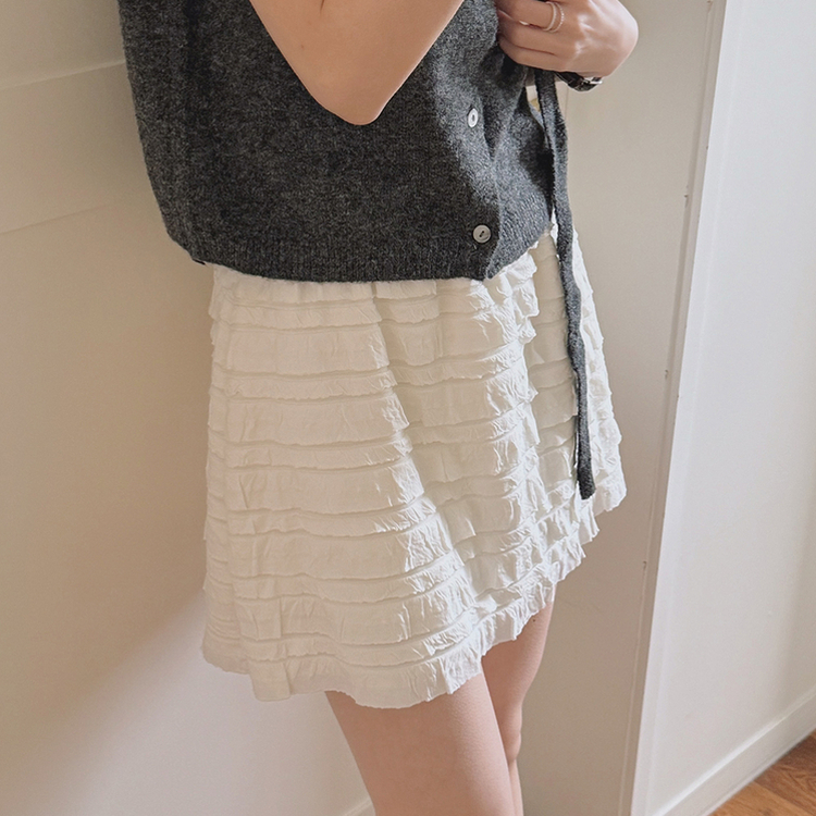 ホイップクリームスカート IVORY