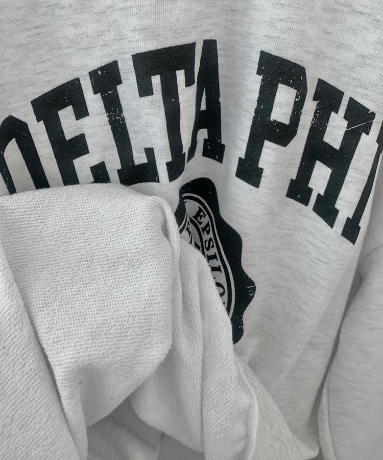 レタリングフレンチテリートレーナー