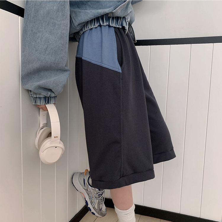 ワイドショートバミューダパンツ(5color) CHARCOAL