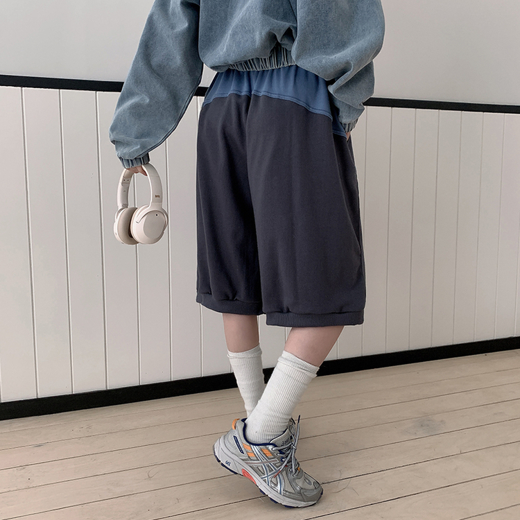 ワイドショートバミューダパンツ(5color) CHARCOAL
