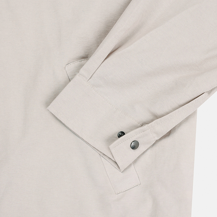 ストリングバイカラーフードジャンパー