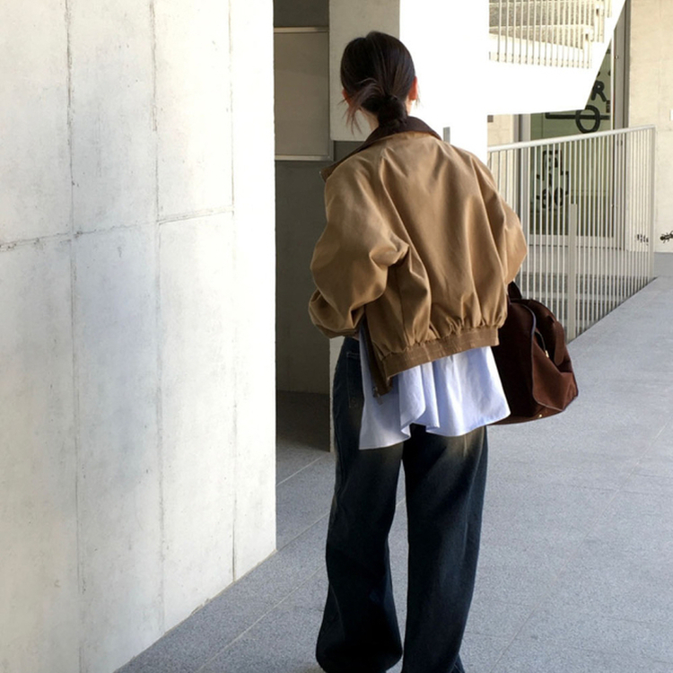 バンディングジャケット BEIGE