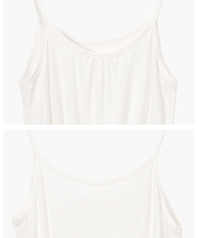 レイヤードティアードキャミソールワンピース