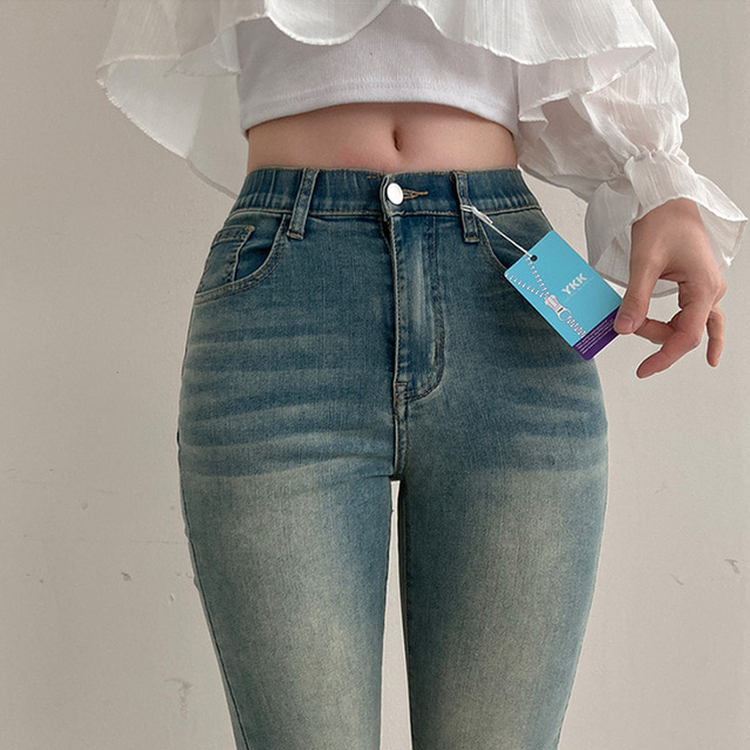 【丈別】ハイウエストブーツカットデニムパンツ(8color) VINTAGE