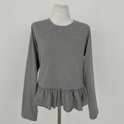 レイヤードフリルTシャツ