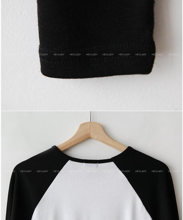 レタリングラグラン長袖Ｔシャツ
