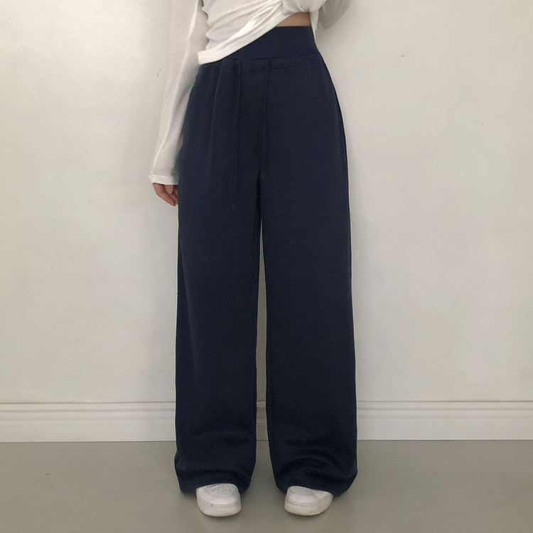 バックポケットバンディングパンツ(5color) NAVY