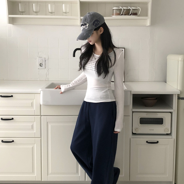 バックポケットバンディングパンツ(5color) NAVY