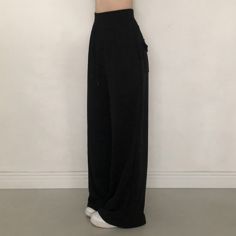 バックポケットバンディングパンツ(5color) BLACK