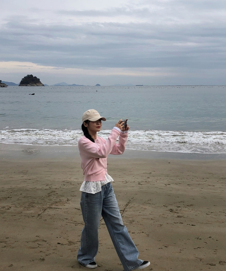 ウォッシングワイドデニムパンツ LIGHT DENIM