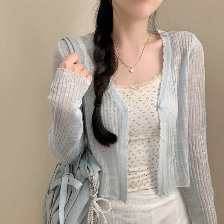 【カップ付きレースリボンレイヤードキャミソール CREAM