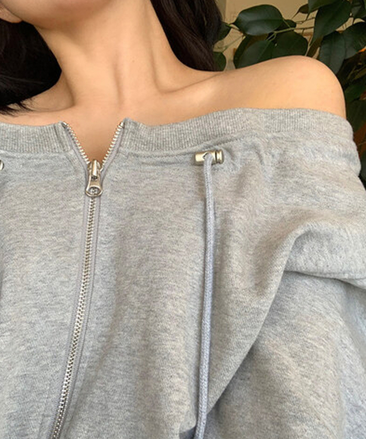 オフジップアップ GREY