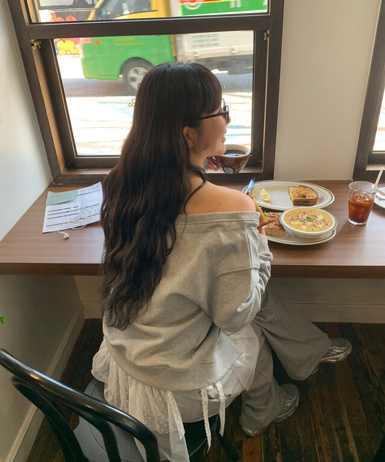オフジップアップ GREY