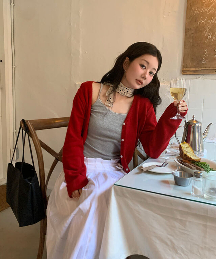 チュチュドットスカーフ CREAM