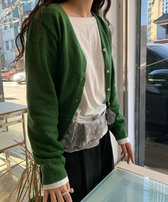 バッグ ドットウエストバッグ GRAY