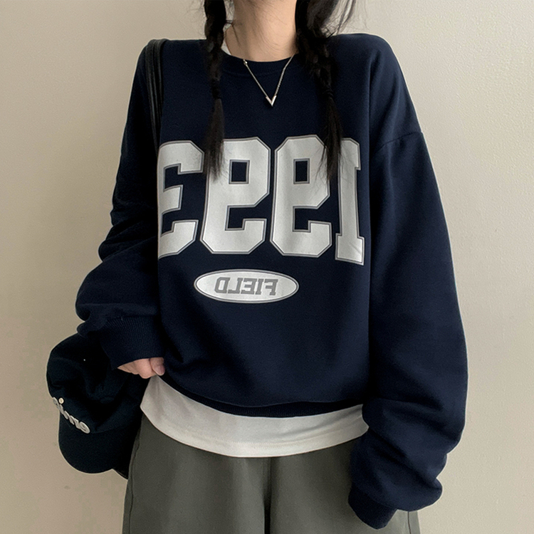 ハイクオリティートレーナー(5color) NAVY