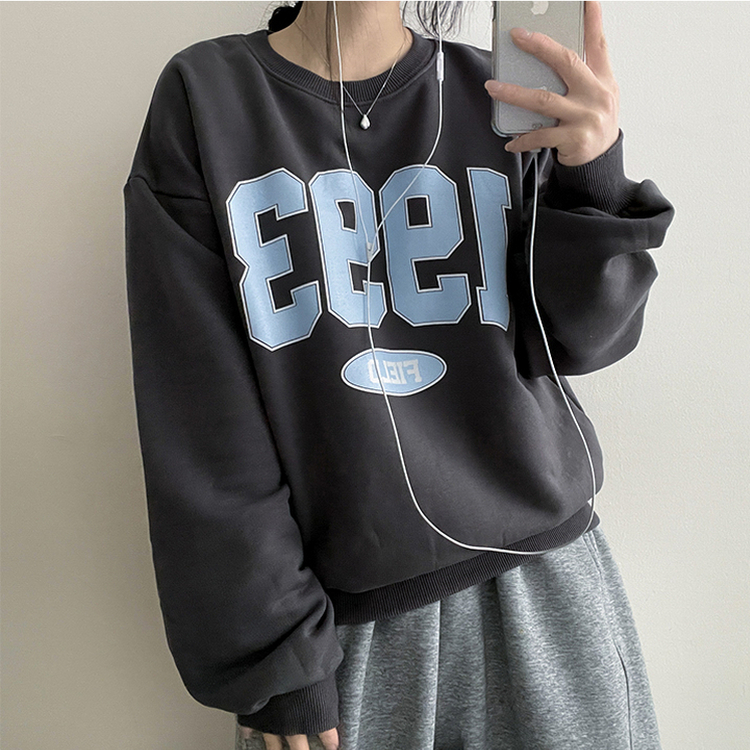 ハイクオリティートレーナー(5color) CHARCOAL