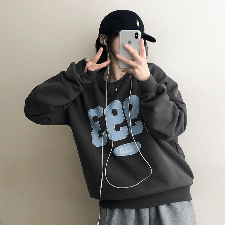 ハイクオリティートレーナー(5color) CHARCOAL