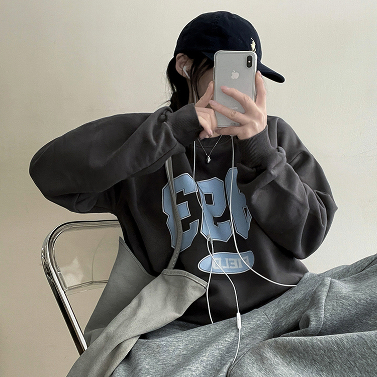 ハイクオリティートレーナー(5color) CHARCOAL