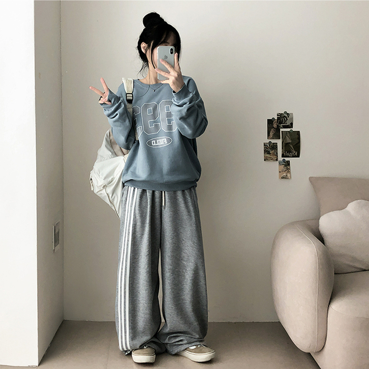 ハイクオリティートレーナー(5color) SKY BLUE