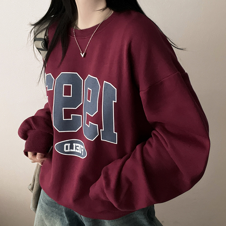 ハイクオリティートレーナー(5color) WINE