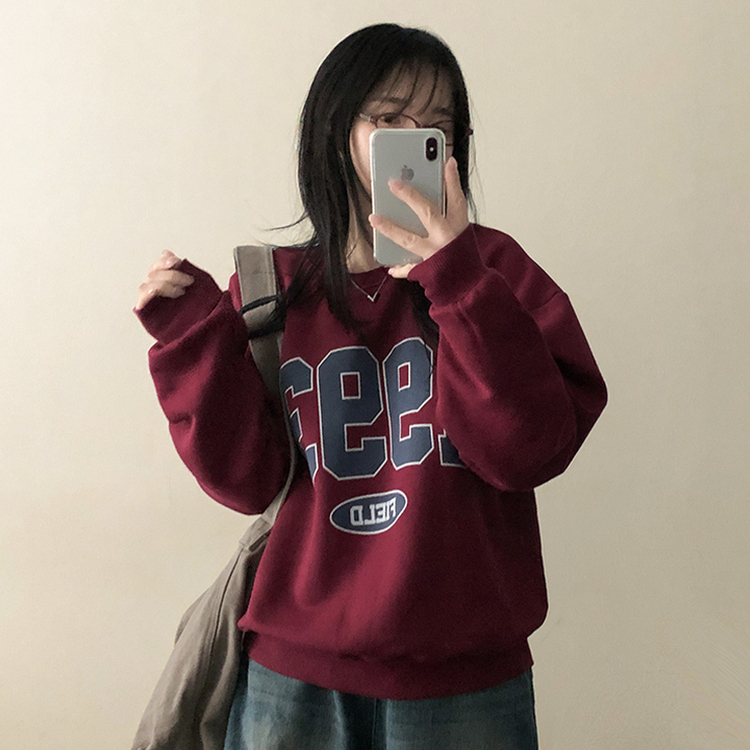 ハイクオリティートレーナー(5color) WINE