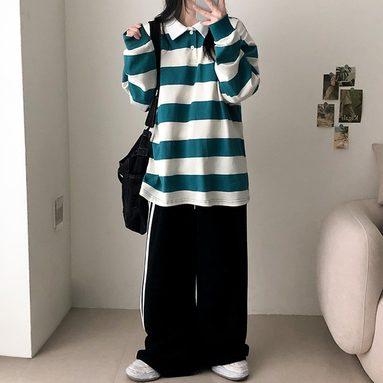 ラインワイドトレーニングパンツ(6color) BLACK