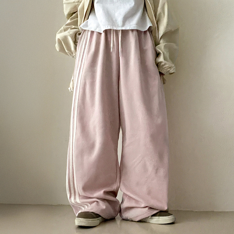 ラインワイドトレーニングパンツ(6color) LIGHT PINK