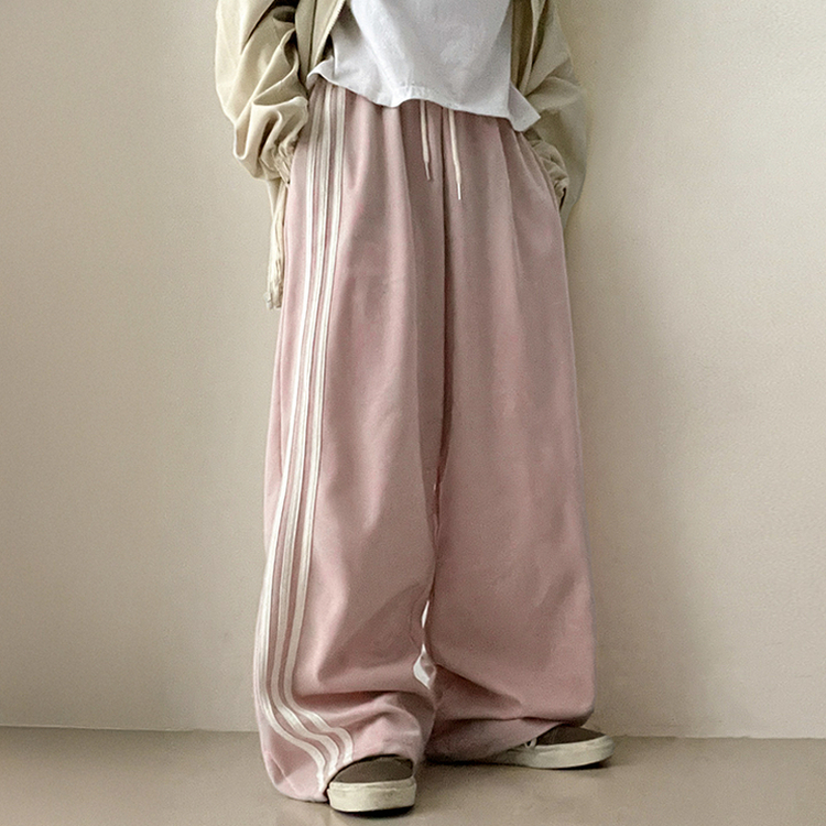ラインワイドトレーニングパンツ(6color) LIGHT PINK