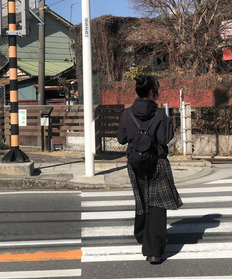 【丈別】ブーツカットトレーニングパンツ BLACK