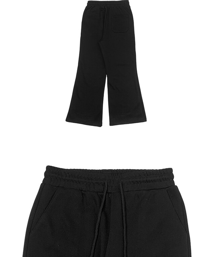 【丈別】ブーツカットトレーニングパンツ