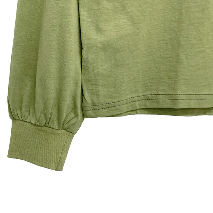 オーバーフィットプリンティング長袖Tシャツ