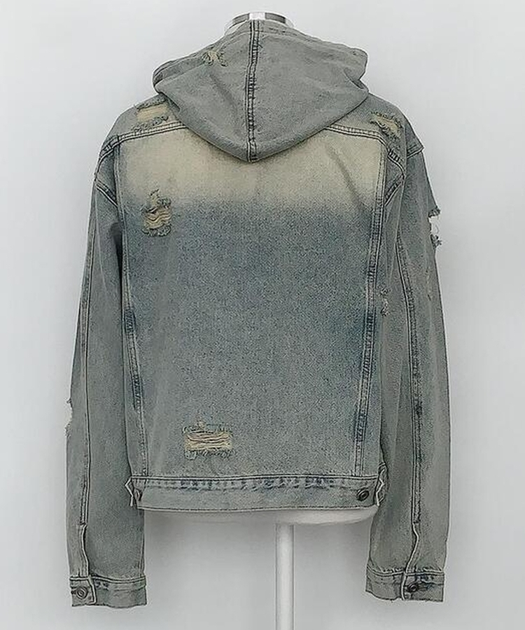 ビンテージデニムジップアップジャケット